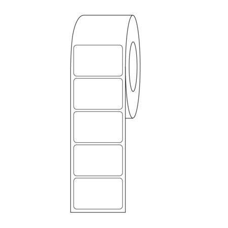 Nevs Thermal Jacket Labels 1-3/4" x 2-3/4" XTJ-1752